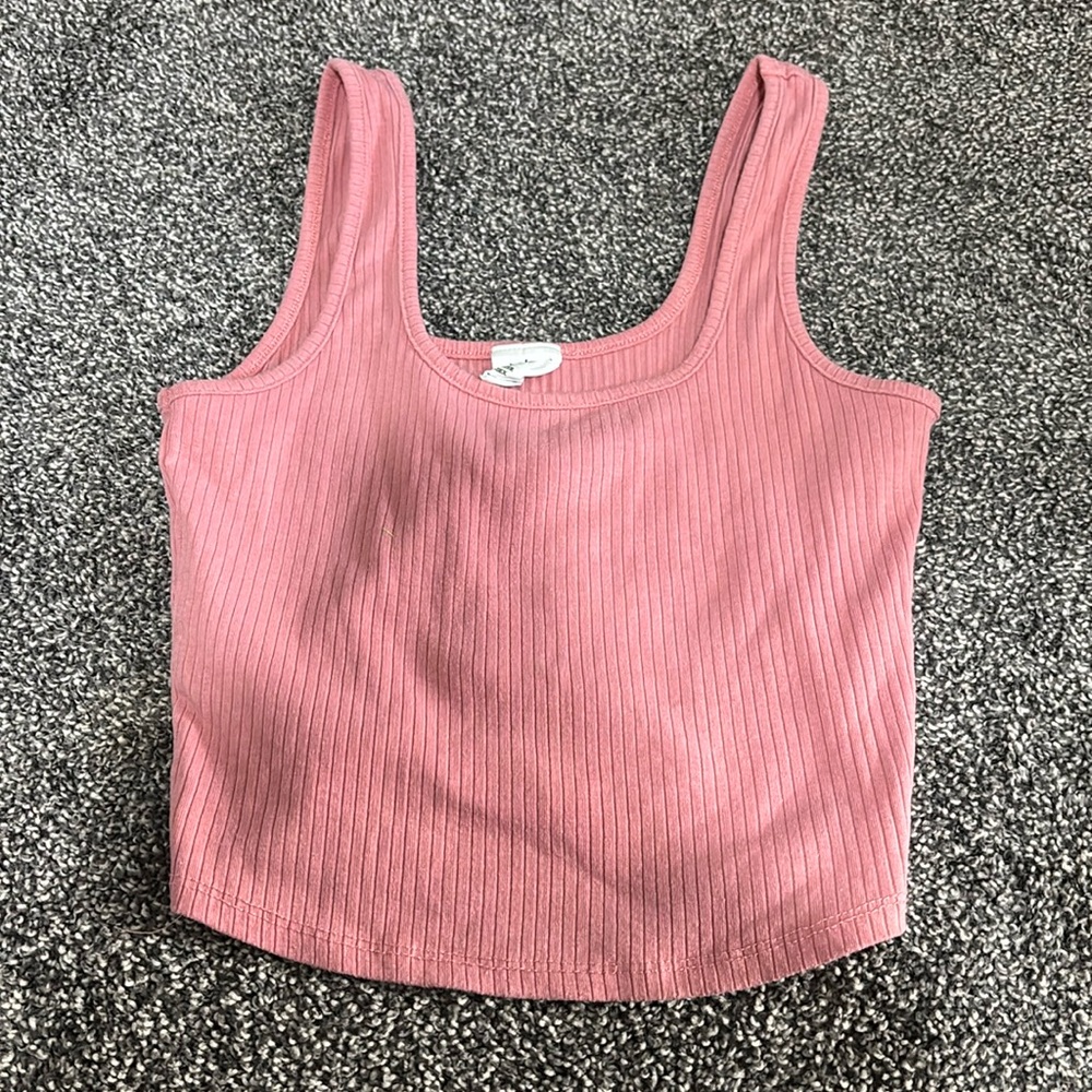 Pink Tilly’s tank top